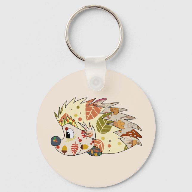 Herbstigel  key ring (Front)