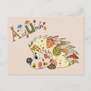 Herbstigel Postcard