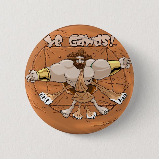 Herc on the wheel button (small) (Front)