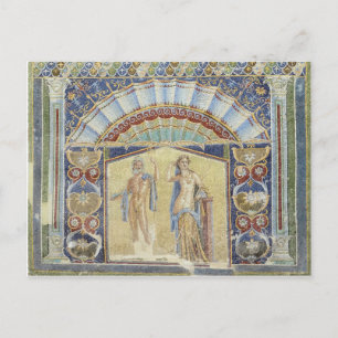 Herculaneum Fresco Postcard