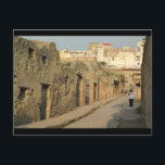 Herculaneum Ruins, Campania, Italy Postcard<br><div class="desc">Enjoy the historic beauty of the Herculaneum Ruins in Italy with this postcard!</div>