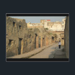 Herculaneum Ruins, Campania, Italy Postcard<br><div class="desc">Enjoy the historic beauty of the Herculaneum Ruins in Italy with this postcard!</div>