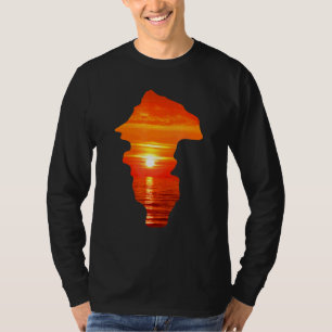 Hercule Cave Tangier City Sunset Scene Morocco Vac T-Shirt