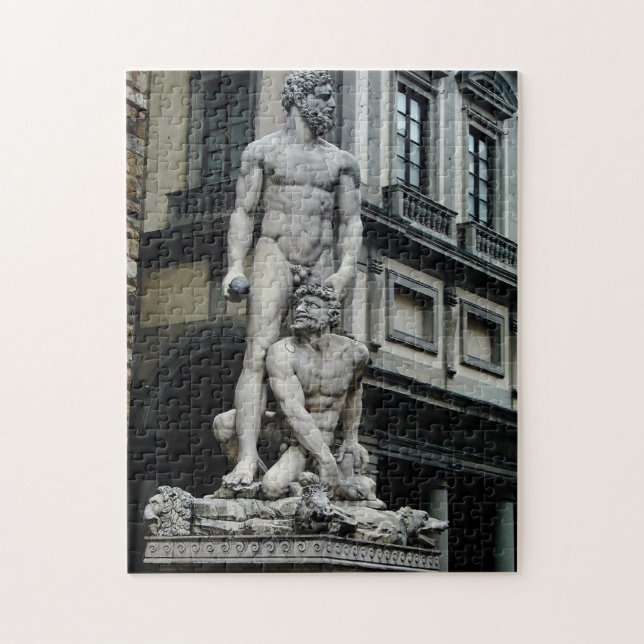 Hercules and Cacus Statue Jigsaw Puzzle (Vertical)
