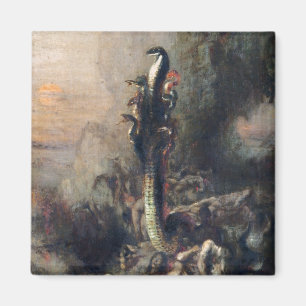 Hercules and the Lernaean Hydra Magnet