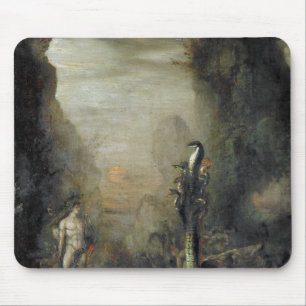 Hercules and the Lernaean Hydra Mouse Pad