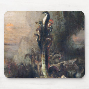 Hercules and the Lernaean Hydra Mouse Pad
