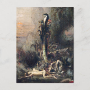 Hercules and the Lernaean Hydra Postcard