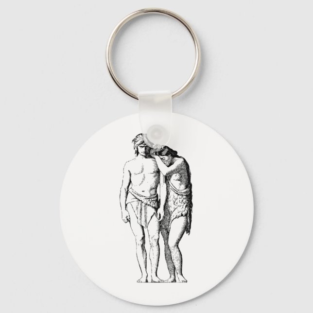 Hercules & Aphrodite Keyring (Front)
