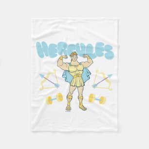 Hercules Arrows and Dumbbells Flex Fleece Blanket