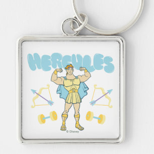 Hercules Arrows and Dumbbells Flex Keychain