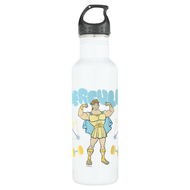 Hercules Arrows and Dumbbells Flex Stainless Steel 710 Ml Water Bottle (Front)