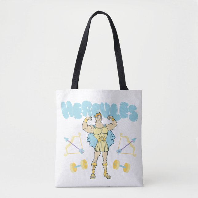 Hercules Arrows and Dumbbells Flex Tote Bag (Front)