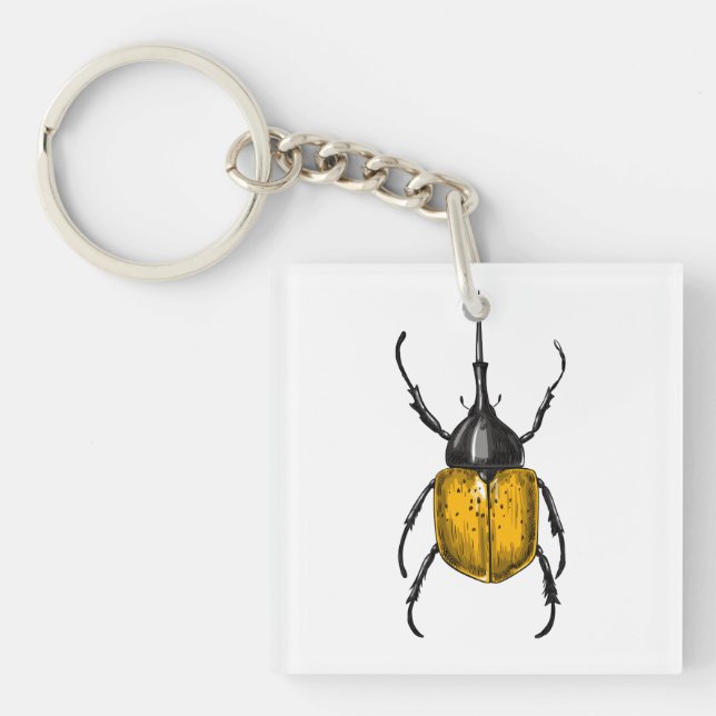 Hercules beetle key ring (Front)