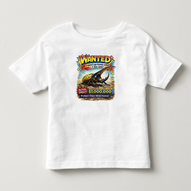 Hercules Beetle T-shirt  Bug lover gift (Front)