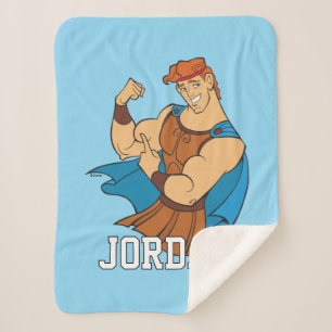 Hercules Bicep Flex Sherpa Blanket