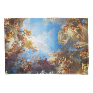 Hercules ceiling painting in Chateau de Versailles Pillowcase