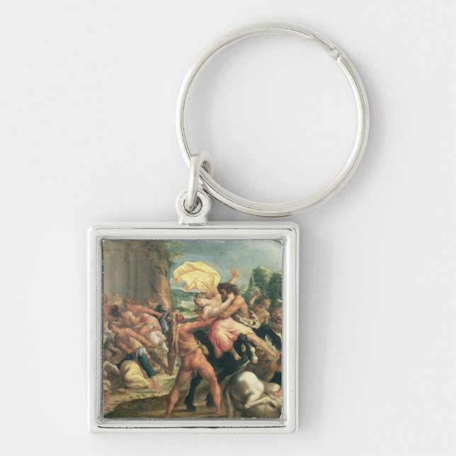 Hercules, Deianeira and the centaur Eurytion Key Ring (Front)