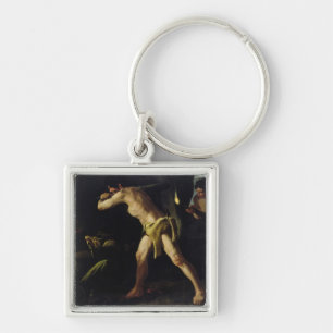 Hercules Fighting with the Lernaean Hydra Key Ring