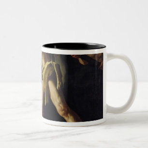 Hercules Fighting with the Lernaean Hydra Two-Tone Coffee Mug