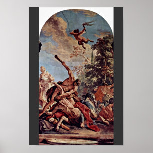 Hercules In The Struggle Against The Centaurs Ness Poster