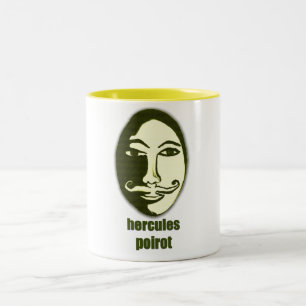 Hercules Poirot Two-Tone Coffee Mug