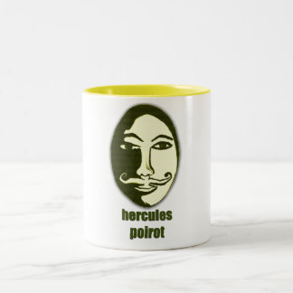 Hercules Poirot Two-Tone Coffee Mug
