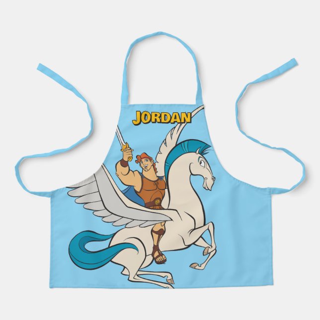 Hercules Riding Pegasus Apron (Front)