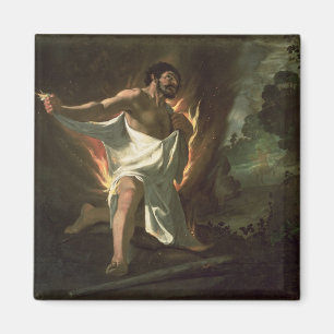 Hercules Tearing the Burning Robe, c.1634 Magnet