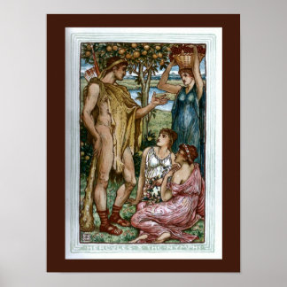 Hercules & the Nymphs Poster