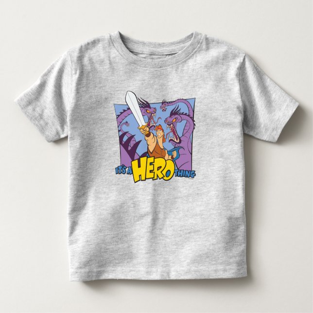 Hercules vs Hydra - It's a HERO Thing Toddler T-sh Toddler T-Shirt (Front)