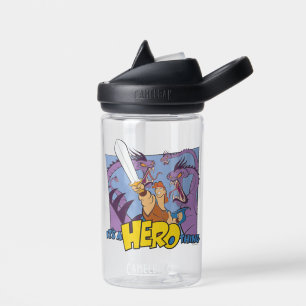 Hercules vs Hydra - It's a HERO Thing Water Bottle