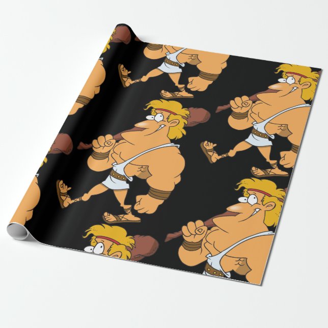 Hercules Wrapping Paper (Unrolled)
