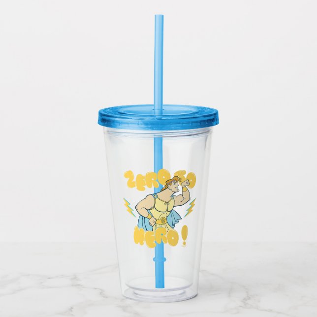 Hercules - Zero to Hero Acrylic Tumbler (Front)