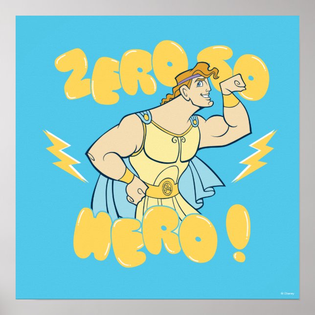 Hercules - Zero to Hero Poster (Front)