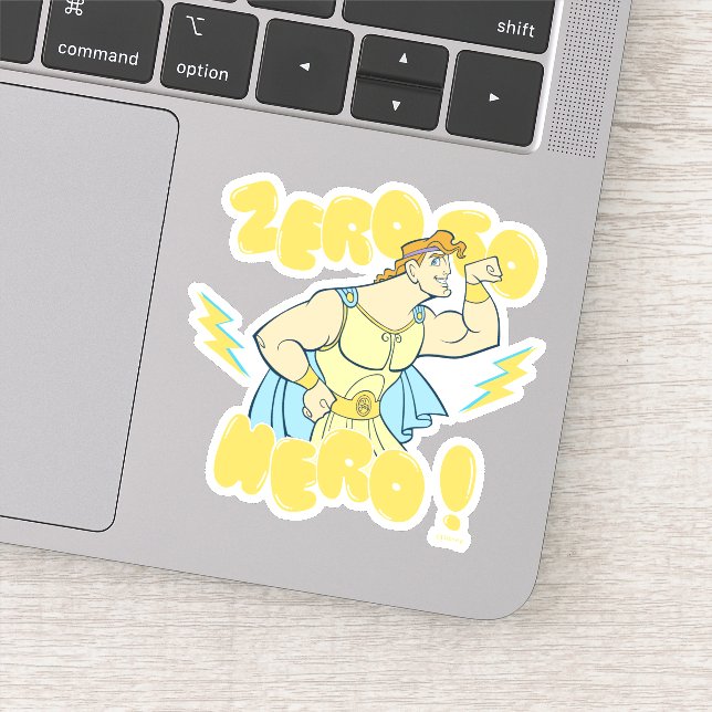 Hercules - Zero to Hero Sticker (Detail)