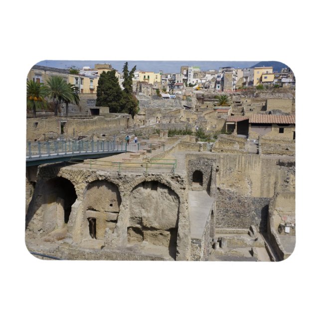 Herculium, Ercolano, Campania, Italy Magnet (Horizontal)