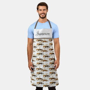 Herd of Deer Pattern Apron