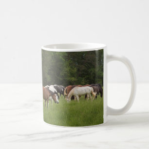 Herd of horses, Tennessee Coffee Mug