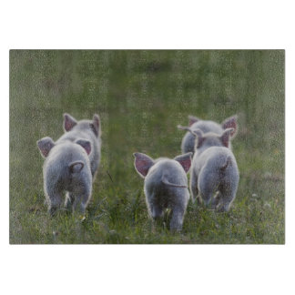 Herd of Piglets cutting board