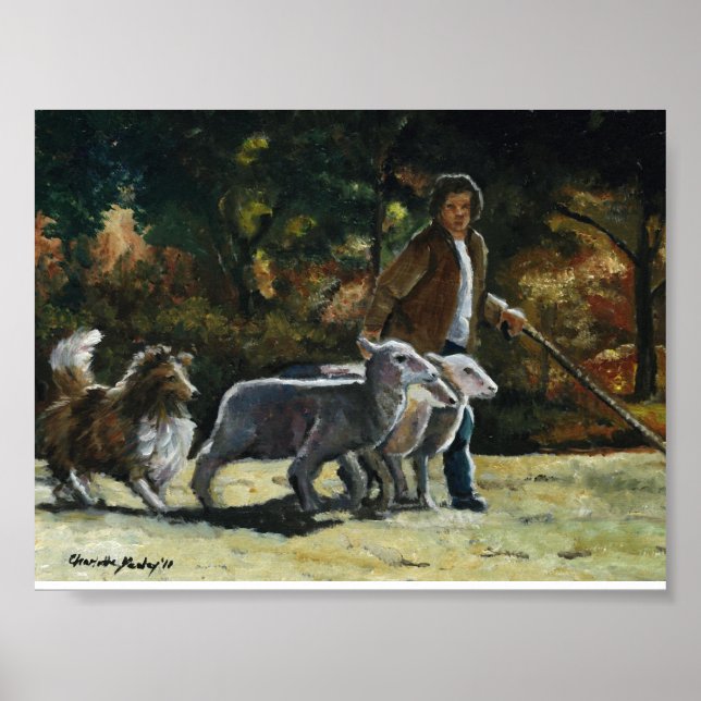 Herding Dog Art Print (Front)