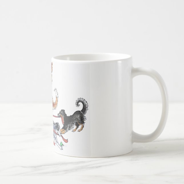 Herding dog Christmas Mug (Right)