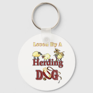 Herding Dog Owners Gifts Key Ring
