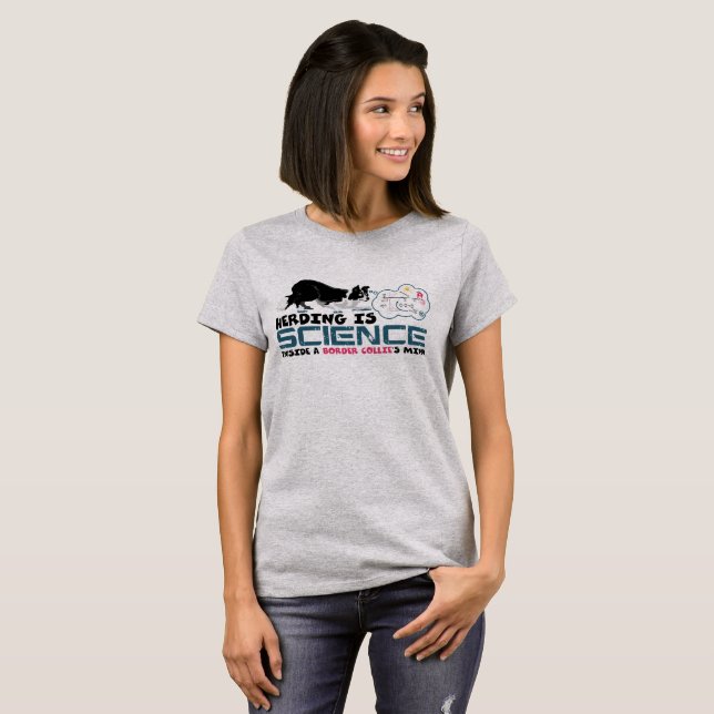 Herding is Science T-Shirt (Front Full)