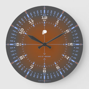 Here and Everywhere Large Clock