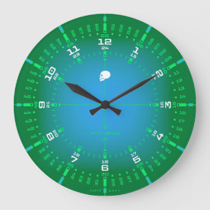 Here and Everywhere Large Clock