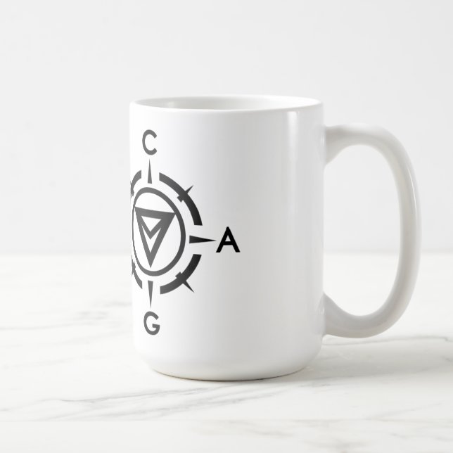 Here be Dragons Coffee Mug (Right)