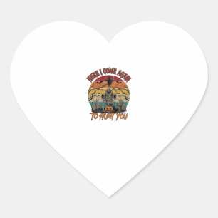 Here Come Again Grim Reaper Halloween Pumpkin_1 Heart Sticker