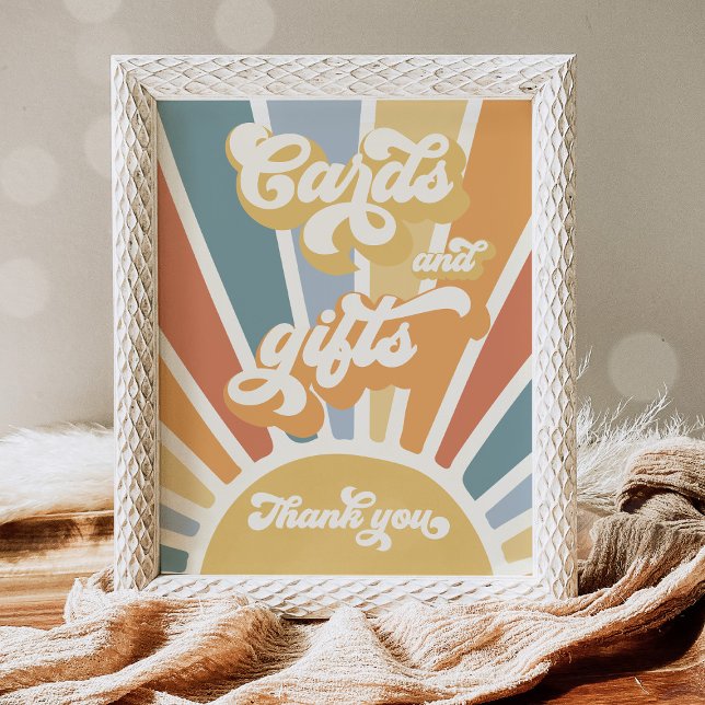 Here Come The Son Sun Baby Shower Cards And Gifts Poster (Creator Uploaded)