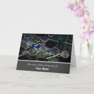 Here comes a little cash injection for you! card